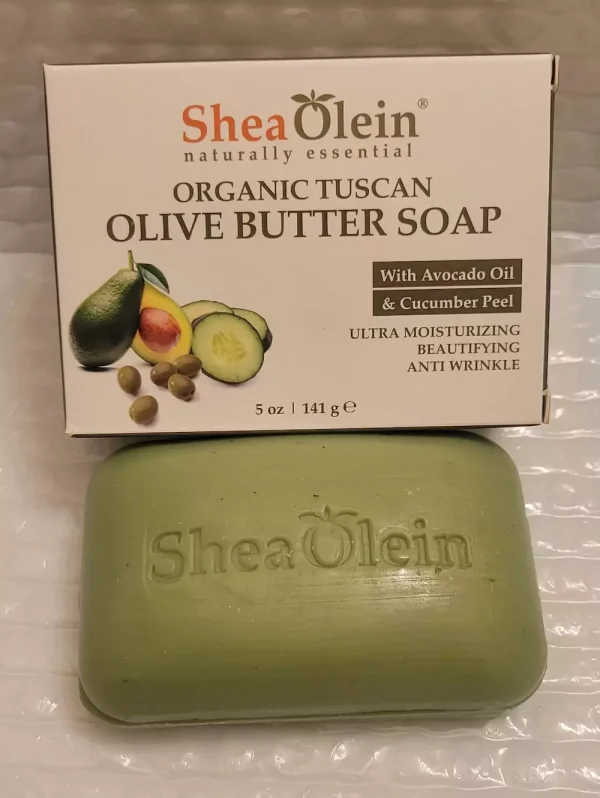 Shea Olein - Organic Butter Soap with Avocado & Cucumber Peel